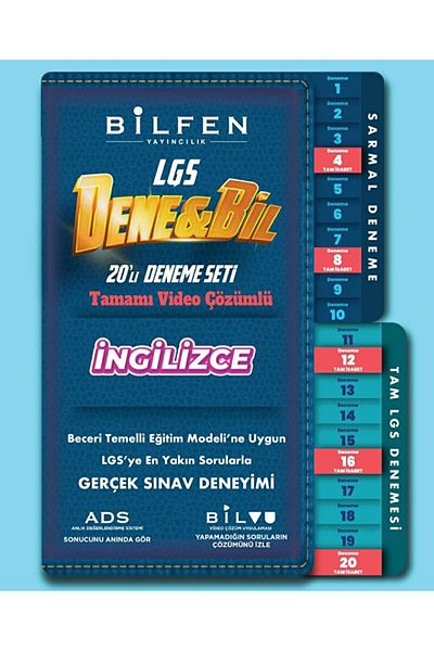 Bilfen Yayıncılık 8th Grade Denebil English 14 Piece Trial Set / Collective / Bilfen Publishing /9786258245417