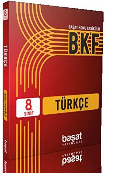 Başat Yayınları 8. Sınıf Türkçe Ders Fasikülü / Kolektif / Başat Yayınları / ...