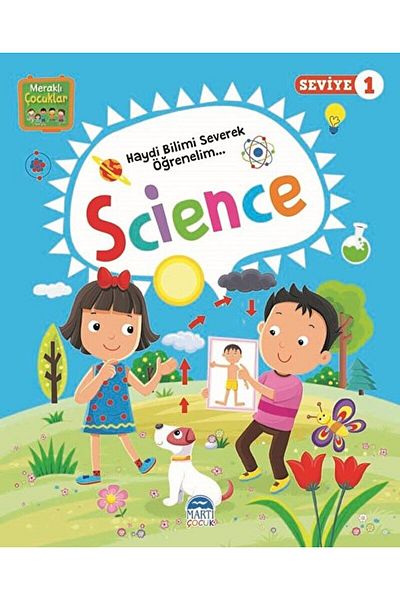 Martı Çocuk Yayınları Curious Science for Children - Level 1 / Collective / Seagull Publications / 9786254485251