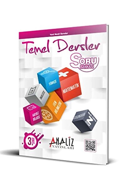 Analiz Yayınları 3. Sınıf Temel Dersler Soru Bankası / Kolektif / Analiz Yayı...