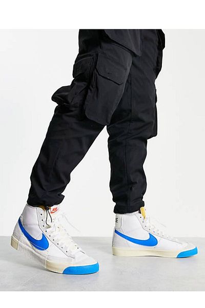 Nike Ανδρικά αθλητικά παπούτσια Blazer Mid Pro Club Μπλε