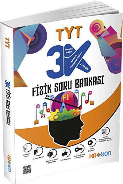 Katyon Yayınları TYT 3K Fizik Soru Bankası / Kolektif / Katyon Yayınları / 97...