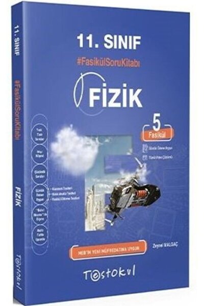 Test Okul Yayınları 11. Sınıf Fizik 5 Fasikül Soru Bankası / Zeynel Malkaç / ...