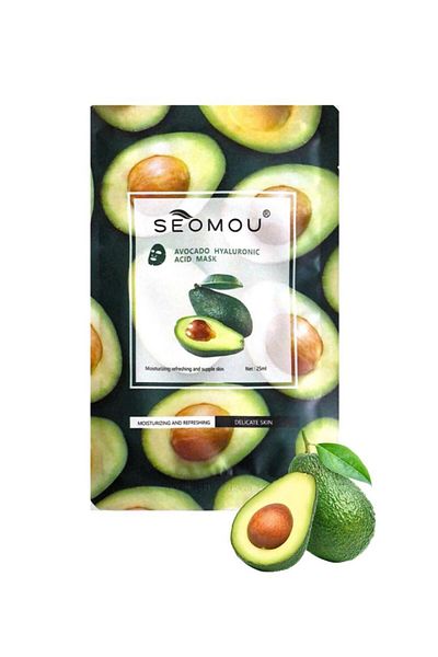 SEOMOU Avocado Extract Hyaluronic Acid Mask
