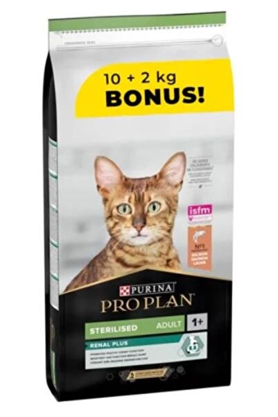 Pro Plan Pro Plan Sterilised Kisirlaştirilmiş Kediler Için Somonlu Kedi Mamasi 10Kg+2Kg
