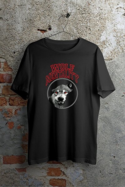 venüsdijital Тениска с дизайн на вълча менталност
