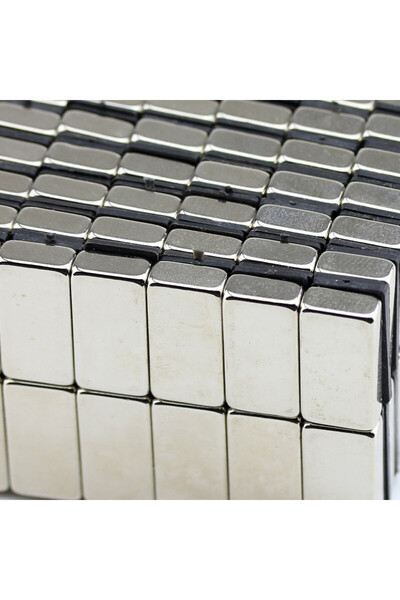 Hdg 3 adet Köşeli Neodyum Mıknatıs Magnet Çap : 20 x 10 x 5 mm
