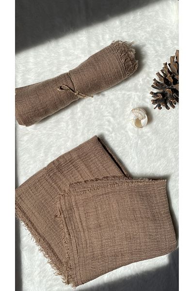 Cosy Bag Σάλι με κουλουριά Dusty Brown