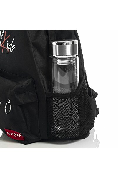 DeepWater Stray Kids Baskılı Laptop Sırt Çantası Piersingli