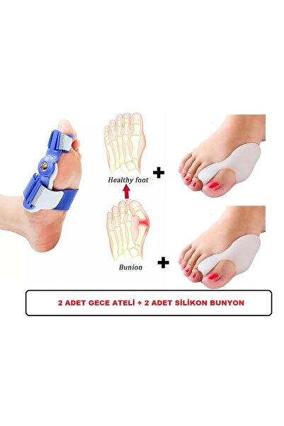 başarı ortopedi Ayak Kemik Çıkıntı Için Eğriliğii Gece + Ateli Baş Parmak Gec...