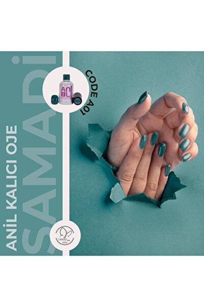 Anil Professional Cosmetics Kalıcı Oje Yeşil Renk 10ml | Dayanıklı Kolay Uygulanan Trend Renkler | Hızlı Kuruma, Parlaklık