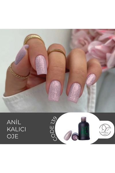 Anil Professional Cosmetics Kalıcı Oje Simli Renkler 10ml | Dayanıklı Kolay Uygulanan Trend Renkler | Hızlı Kuruma Ve Parlaklık