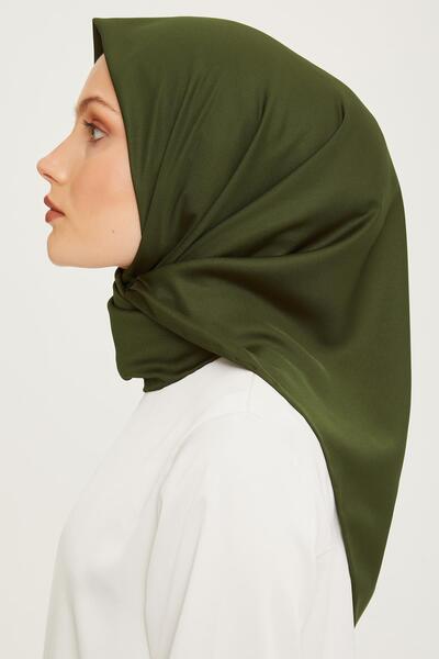 Armine Κασκόλ Sport Twill (CIVIL) Μονόχρωμο σκούρο πράσινο