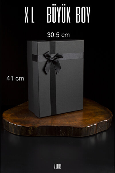 ADENZ Hediye Kutusu Damat Bohçası Nişan Çeyiz Söz Düğün XL Boyut