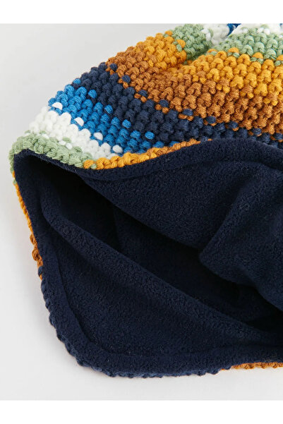 LC Waikiki Baby Boy Beret with Pompom Detail