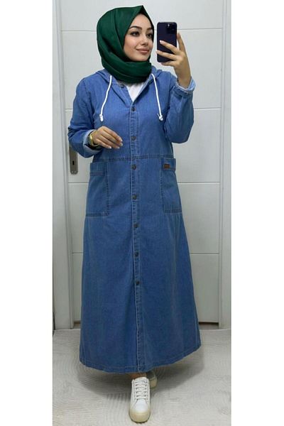 Ebrarengiz Moda ΓΥΝΑΙΚΕΙΟ ΤΖΙΝ ΚΑΠΑΚΙ