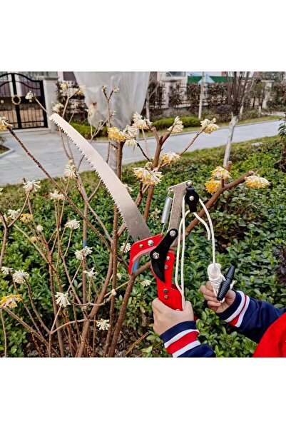 Genel Markalar Yüksek Dal Makası Budama Makası Uzatmalı Makas Bahçe Makası Te...