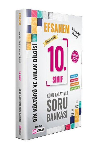 Ddy Yayınları 10. Sınıf Din Kültürü ve Ahlak Bilgisi Efsane Konu Anlatımlı So...