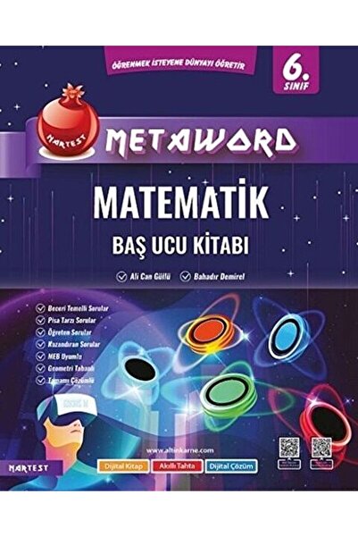 Nartest Yayınevi Nartest 6. Sınıf Metaword Matematik 2024