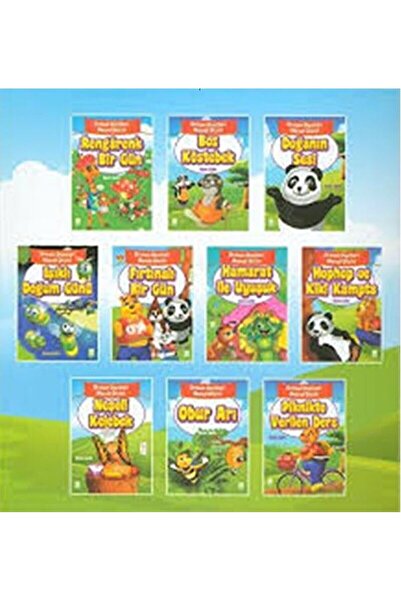 Ema Çocuk Orman Dostları Masal Dizisi (10 Kitap) / Kolektif / Ema Çocuk / 978...