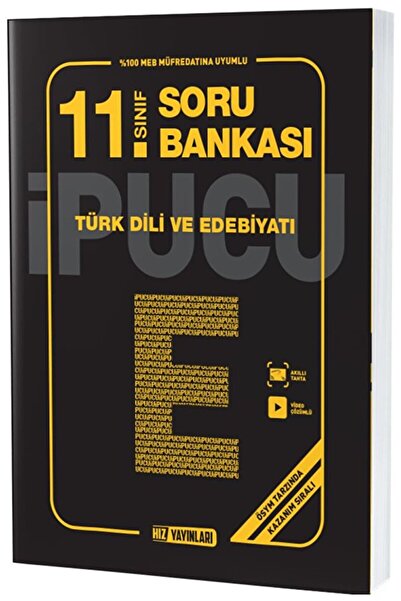 Hız Yayınları 11. Sınıf Türk Dili ve Edebiyatı İpucu Soru Bankası / Kolektif ...