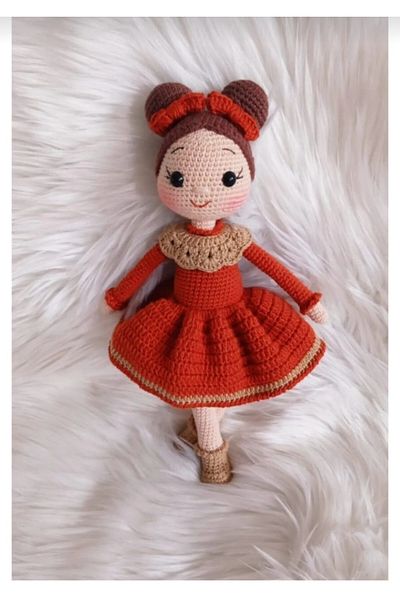 YUSUF TOKTAS TOYS CITY Amigurumi Cute Baby Organic Knitted Toy