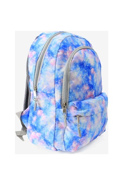 Polo Club Üçlü Okul Çanta Seti Mavi Batik 344