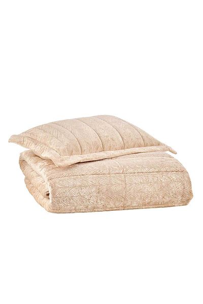 Elart Velvet Velvet Comfort Σετ Μοντέρνο Σετ ύπνου Μονό Cappuccino 2 τεμαχίων