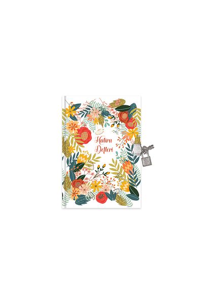 KESKİN COLOR Keskin Color Memory Book Locked 14X20 Cm 80 Sheets310151-99 (Mixed Color 1 Piece)