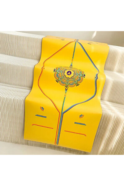 XTR Fitness Kauçuk Yüzey Yoga Matı Premium Quality 5 Mm Sarı