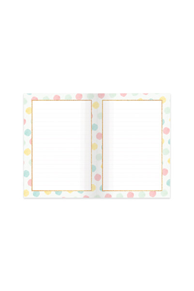 KESKİN COLOR Sharp Color Daily Locked Memory Book 14X20 Cm 80 Sheets310131-99 (Mixed Color 1 Piece)