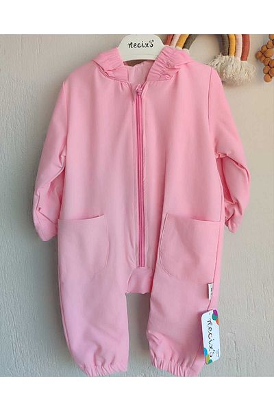 stella kids BABY GIRL'S OVERALL WATERPROOF RAINSCAPE