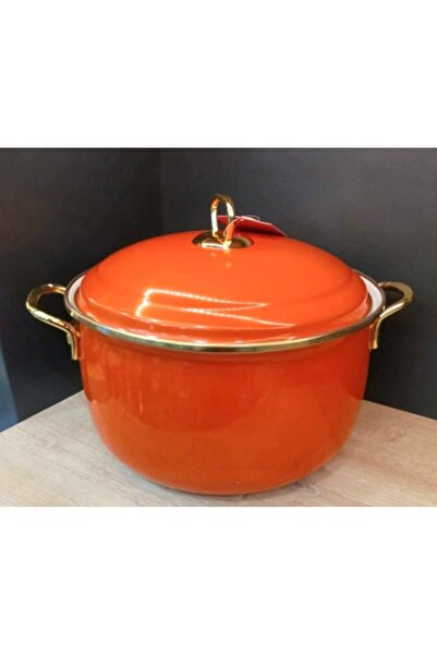 ERGENÇLER Taşev Sultan Enamel Yogurt Pot with Lid 24cm