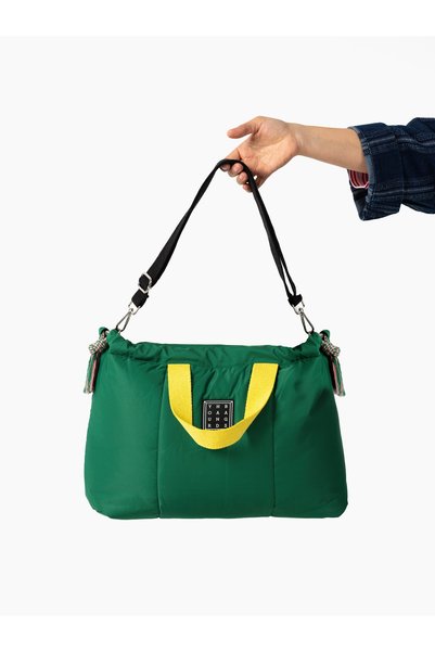 YOURHANDBAGS Yeşil Candy Tote Çanta