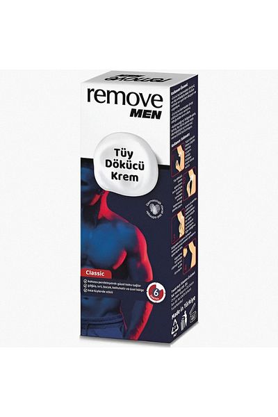 remove Cream Colored Set of 3 Men Hair Remover