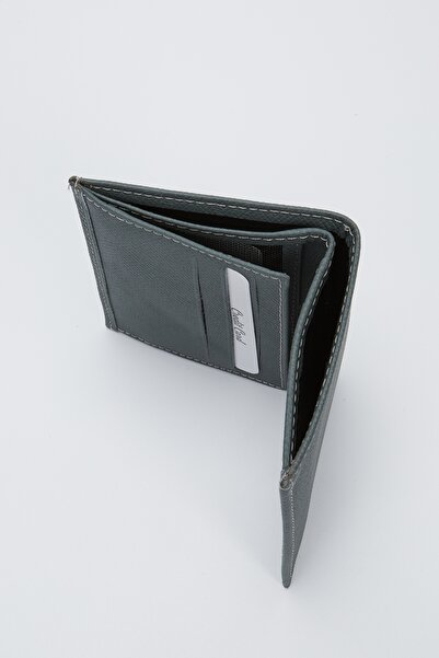 Valmenti Чоловічий фумовий гаманець із натуральної шкіри, картка, брелок