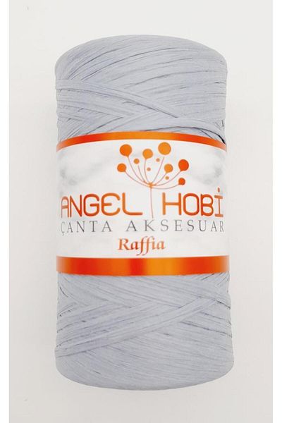 angel çanta aksesuar Angel Bag Accessory Gray Color Angel Raffia Rope