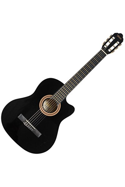 VALENCIA VC104TCBK Siyah Kesik Kasa 4/4 Klasik Gitar
