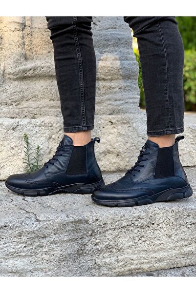 LONATOLİA Erkek Hakiki Deri Bot