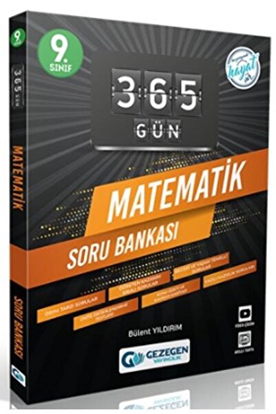 Gezegen Yayıncılık 9. Sınıf 365 Gün Matematik Soru Bankası / Bülent Yıldırım ...