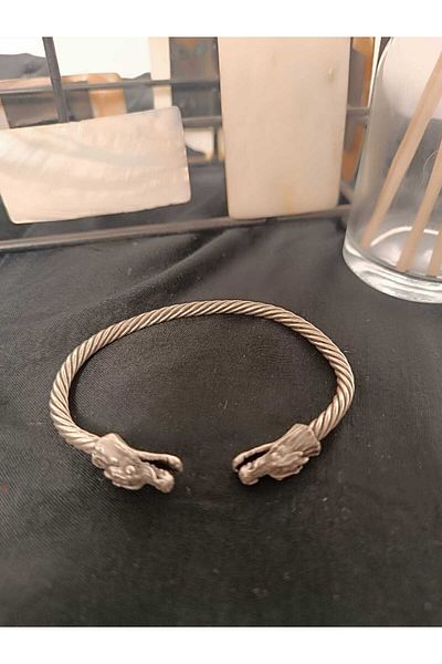KAVELE 100% Pure Copper Bracelet Twist Model - Silver Plated