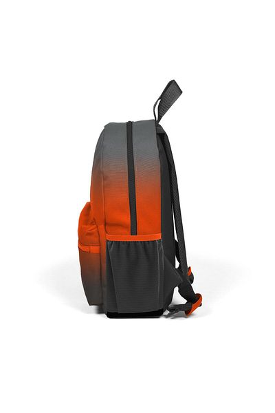 Coral High Rucsac Little Nest Gri Portocaliu Culoare Transiciune Două Compartimente