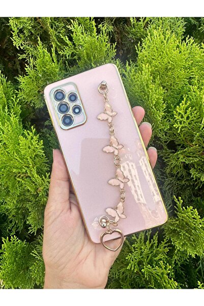 Aksesuarda Moda حافظة سامسونج A32 المتوافقة مع الفراشة المقطوعة بالليزر