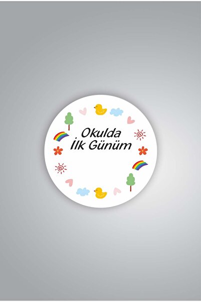 Vice My First Day at School Sticker (4.5 cm 35 Pieces)