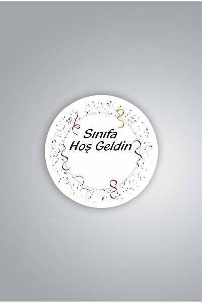 Vice Welcome to Class Label (4.5 Cm 35 Pieces)