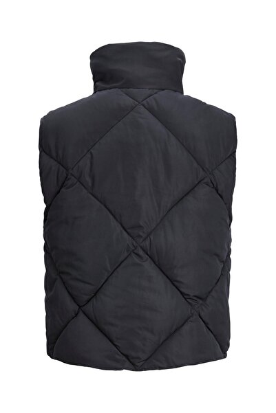 Jack & Jones Jack Jones Hype Short Quılted Vest Otw Kadın Siyah Mont 12236460-02