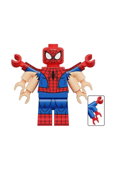 myminitoys شخصية صغيرة للبطل الخارق سبايدر مين ستير إكس-221 ذات الأذرع الستة