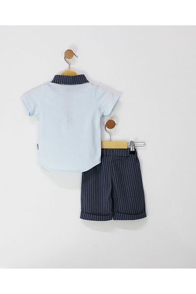 TRENDİMİZBİR Baby Muslin Set with Shorts
