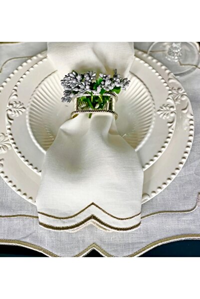 Tunesi Home LİP MODEL GOLD SERVİS PEÇETESİ 4 ADET