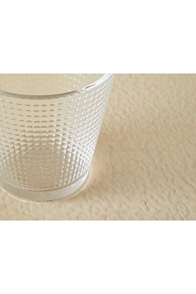 English Home Unique Glass 3-Piece Soft Drink Glass 250 Ml Transparent